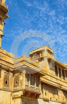 Jaisalmer. Fortress and residence of Maharajah of 12th century