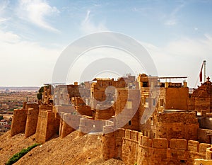 Jaisalmer. Fortress and residence of Maharajah of 12th century