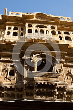 Jaisalmer. Fortress and residence of Maharajah of 12th century