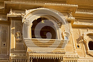 Jaisalmer. Fortress and residence of Maharajah of 12th century