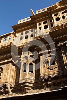 Jaisalmer. Fortress and residence of Maharajah of 12th century