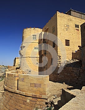 Jaisalmer in Rajasthan, India.