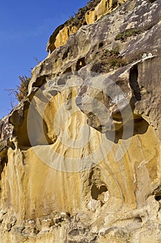 Jaizkibel mountain coast