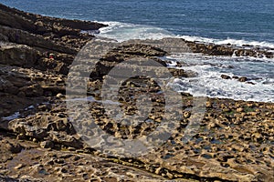 Jaizkibel mountain coast