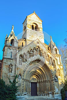 Jak Chapel Vajdahunyad Castle park Budapest Hungary