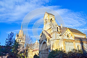 Jak Chapel Vajdahunyad Castle park Budapest Hungary