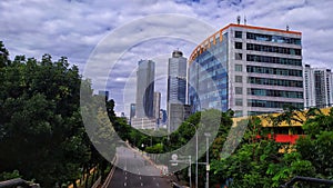 jakarta, 12 August 2023, view of Wisma Staco at Kasablanka Raya Jakarta