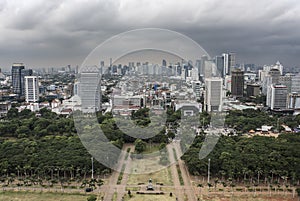 Jakarta city panorama