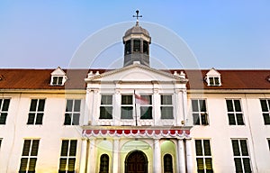 Jakarta History Museum, a Dutch colonial building in Jakarta, Indonesia