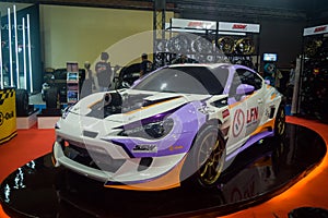Toyota 86 or GT86 drift car in Indonesia Modification Expo