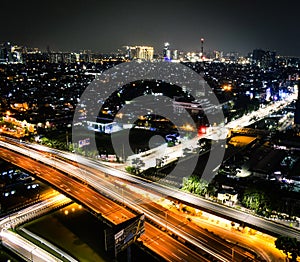 Jakarta in night