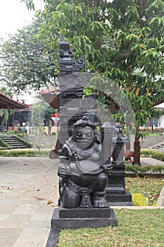 The sclupture in the Taman Mini Indonesia Indah photo