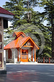 Jakhoo Temple at Shimla, Himachal Pradesh, India photo
