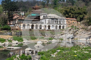 Jal Binayak Temple and the Bagmati River