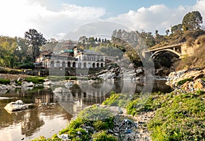 Jal Binayak Temple and the Bagmati River