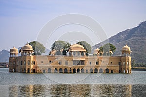 Jal Mahal under the Midday Sun, Jaipur, Rajasthan, India