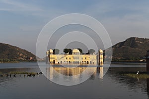 Jal mahal water palace in Jaipur, rajasthan, india