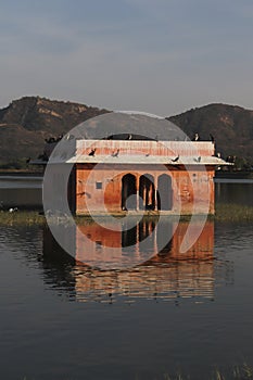 Jal mahal water palace in Jaipur, rajasthan, india