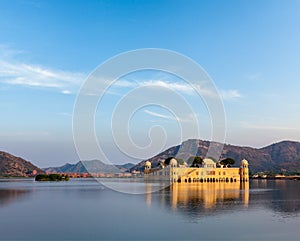 Jal Mahal (Water Palace). Jaipur, Rajasthan, India