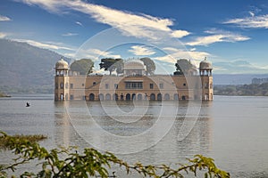 Jal Mahal - the `Water Palace` on the Man Sagar Lake in Jaipur