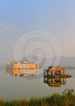 Jal mahal water palace rajasthan 2 photo