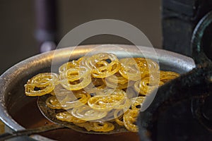 Jalebi - A Indian sweet dish