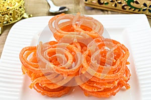 Jalebi sweet dish