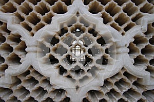 Jali screen detail from Bibi Ka Maqbara