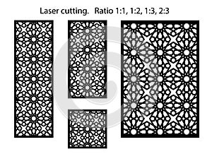 Jali vector design, set photo