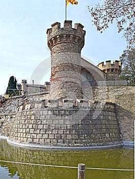 Jalpi Castle in Arenys de Munt