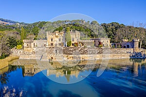Jalpi Castle in Arenys de Munt Spain photo
