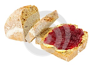 Jam And Buttered Bread