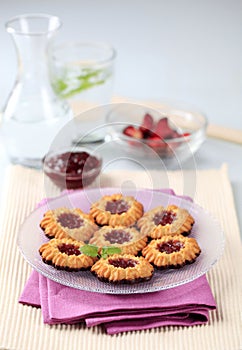 Jam cookies