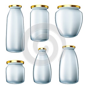 Jam jar set