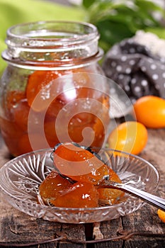 Jam of kumquat.