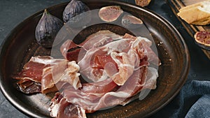 Jam n ib rico, iberico ham, dry cured ham, parma ham, spanish dish, prosciutto crudo, serrano ham, dish jamon