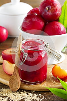 Jam from plums