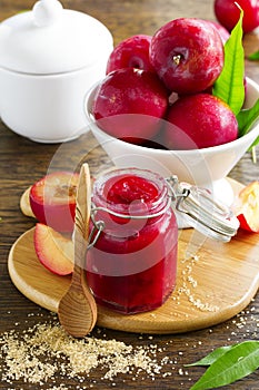 Jam from plums