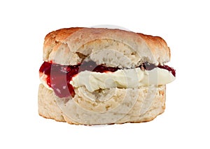 Jam Scone