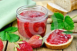 Jam strawberry with img
