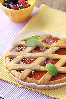 Jam tart