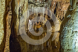 Jama Baredine cave, Croatia.