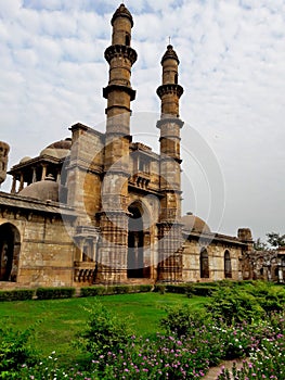 Jama Masjid, Champaner Pavagadh Archaeological Park, UNESCO World Heritage Site, Panchmahal,Gujarat, India