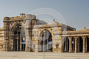 Jama Masjid,known as Jumah Mosque or Jami` Masjid in Ahmedabad photo
