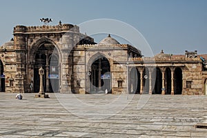 Jama Masjid,known as Jumah Mosque or Jami` Masjid in Ahmedabad photo