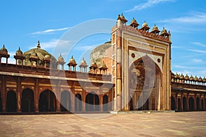 Jama Mosque at Fatehpur Sikri near agra in india