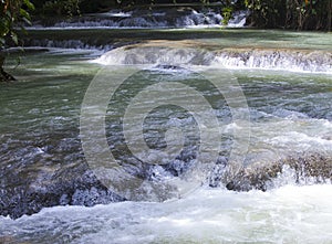 Jamaica. Dunn's River waterfalls