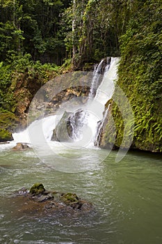 Jamaica. Dunn's River waterfalls