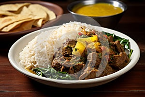 Jamaican Curry Goat Dish