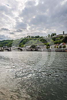 Jambes Bridge in Namur, Belgium